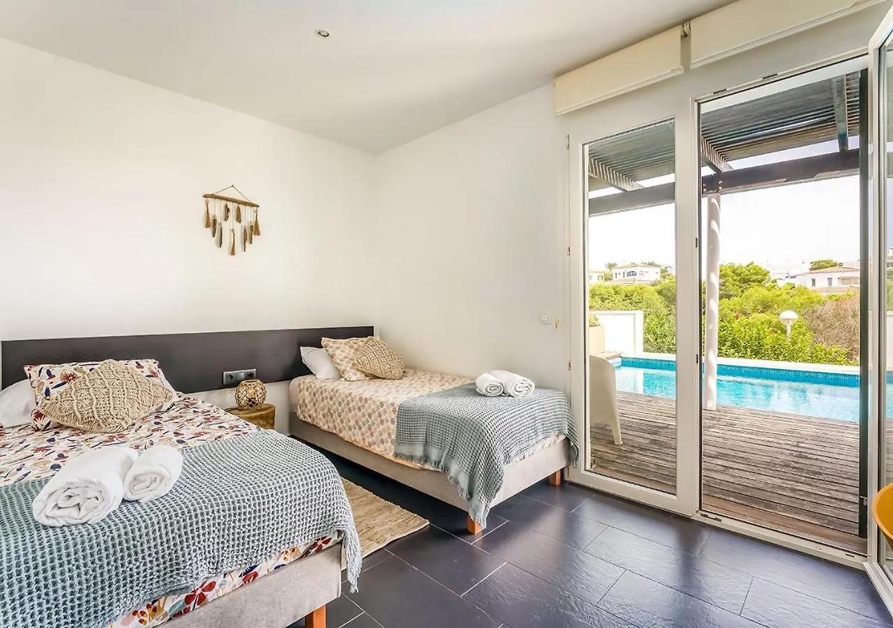 Elegant Villa In Cala Llonga With Harbour Views, Menorca Spain